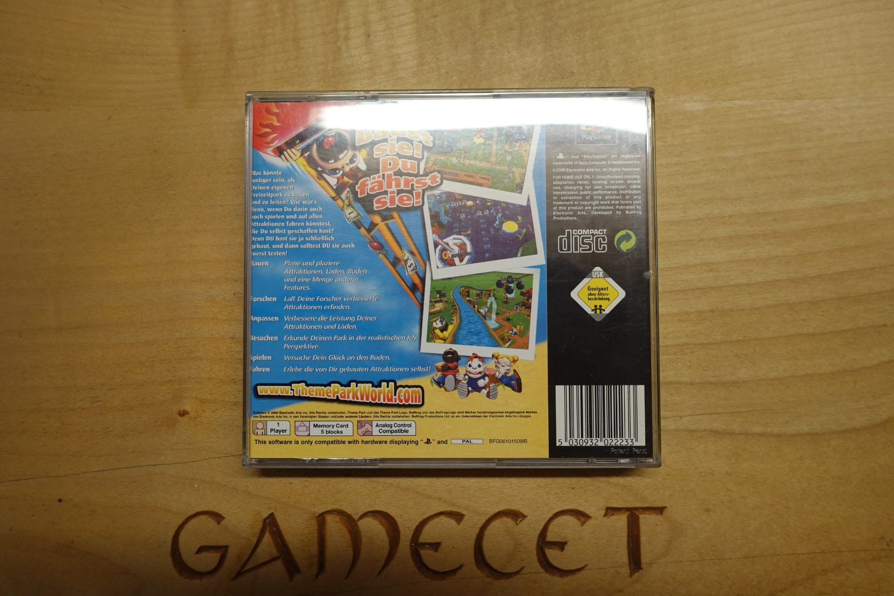 Sony Jeux: Theme Park World – D'occasion à Steinach par Gamecet 2