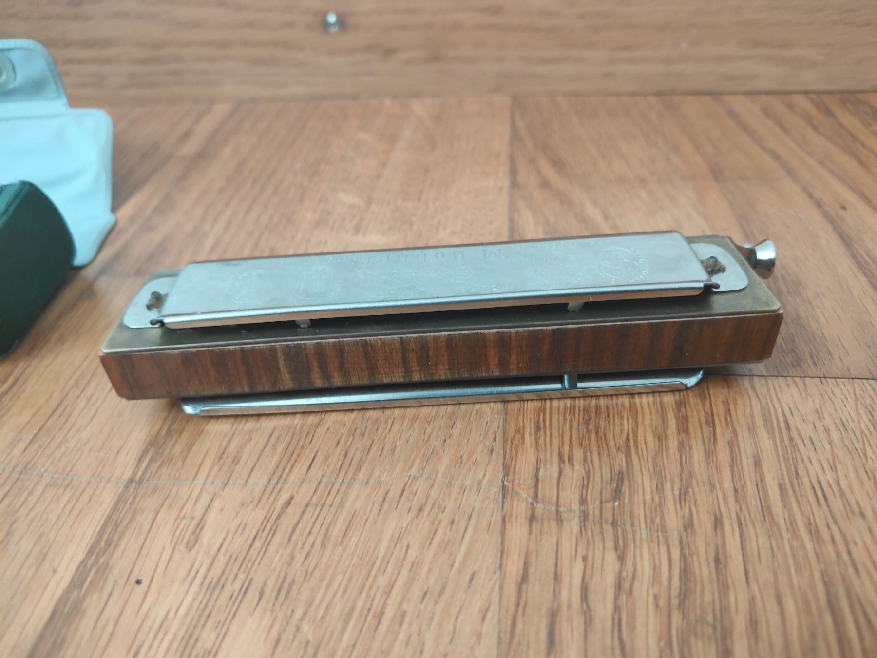 Hohner Musikinstrumente: M. Hohner Chromonica II, Mundharmonika mit Etui – Gebraucht aus Olten von Mezopotamya 5