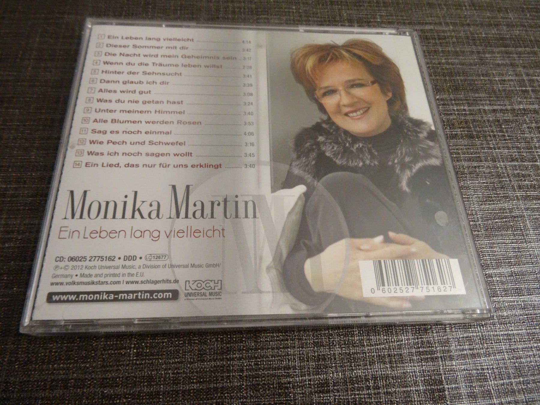 CDs: Monika Martin - Ein Leben lang vielleicht CD – Gebraucht aus Olten von Disc-Ausverkauf 1