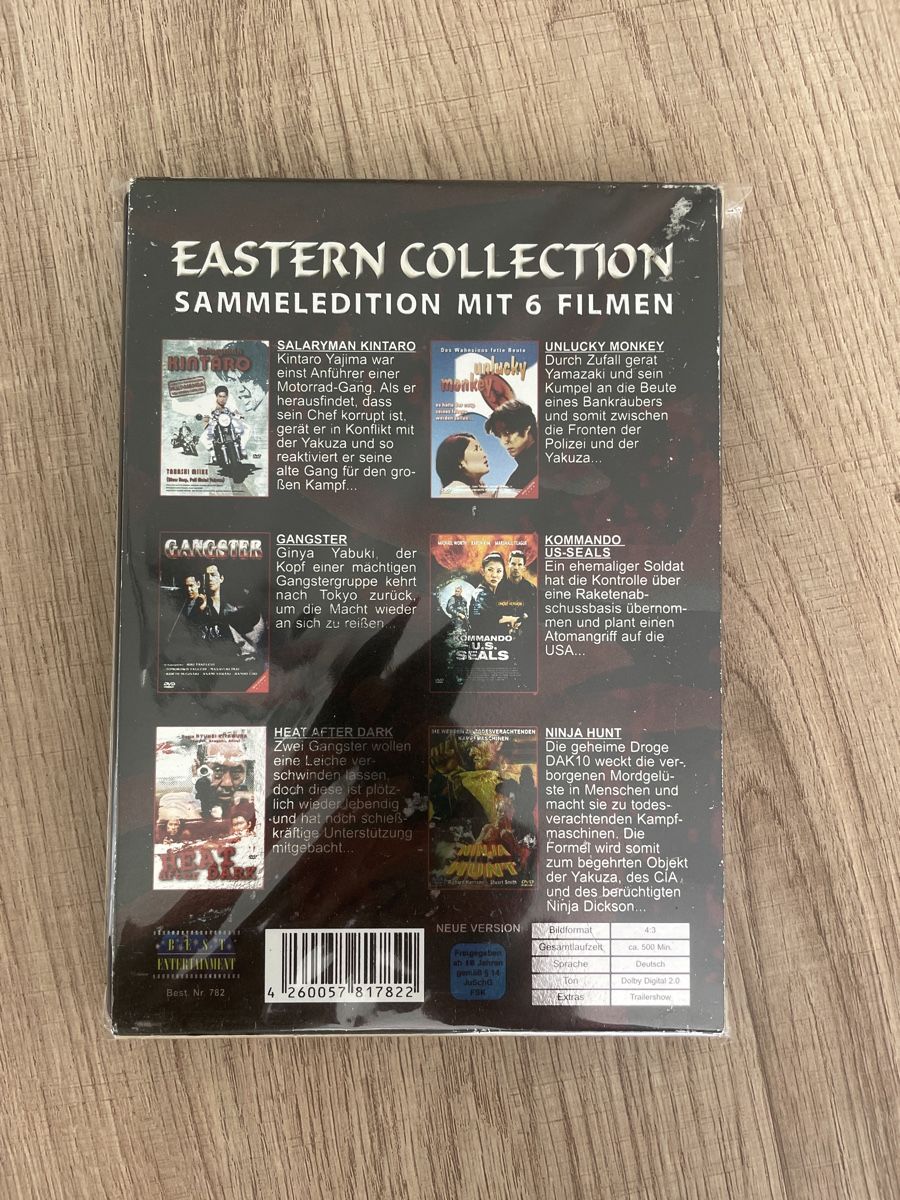 Tutti i DVDs: Eastern Collection DVD – Usato da Hagendorn venduto da masterchieff 1