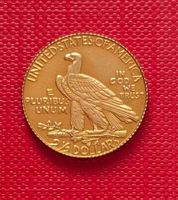 USA-2 1/2 Dollar 1911++Goldreplik