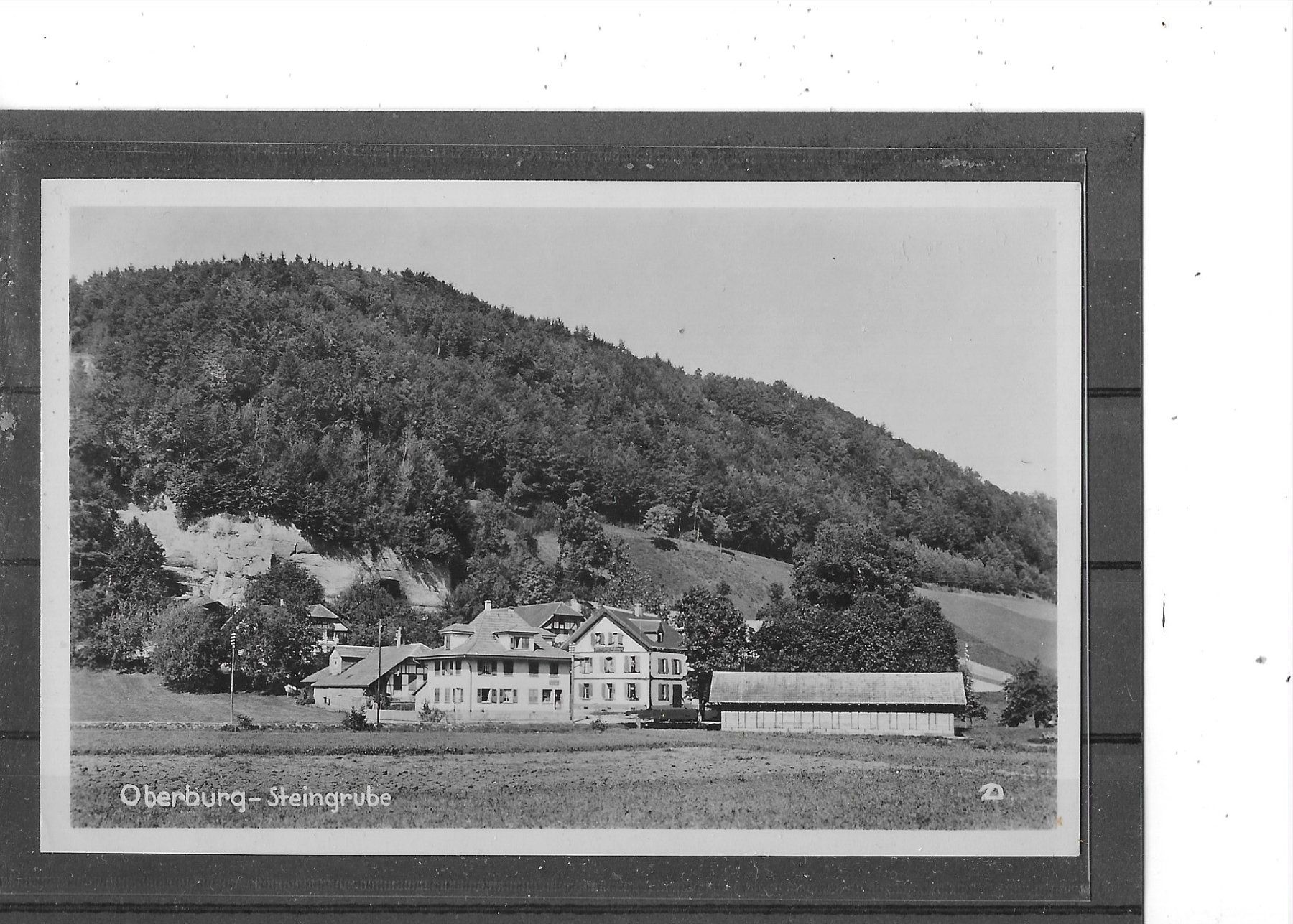Ansichtskarten: BE Oberburg - Steingrube – Gebraucht aus Schocherswil von Wilare