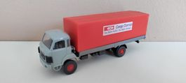 ROSKOPF-LKW-Model - "SAURER D290/330" |CargoDomizil|SBB|rot