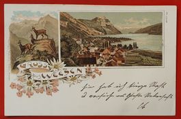 Gruss aus Weesen 1899