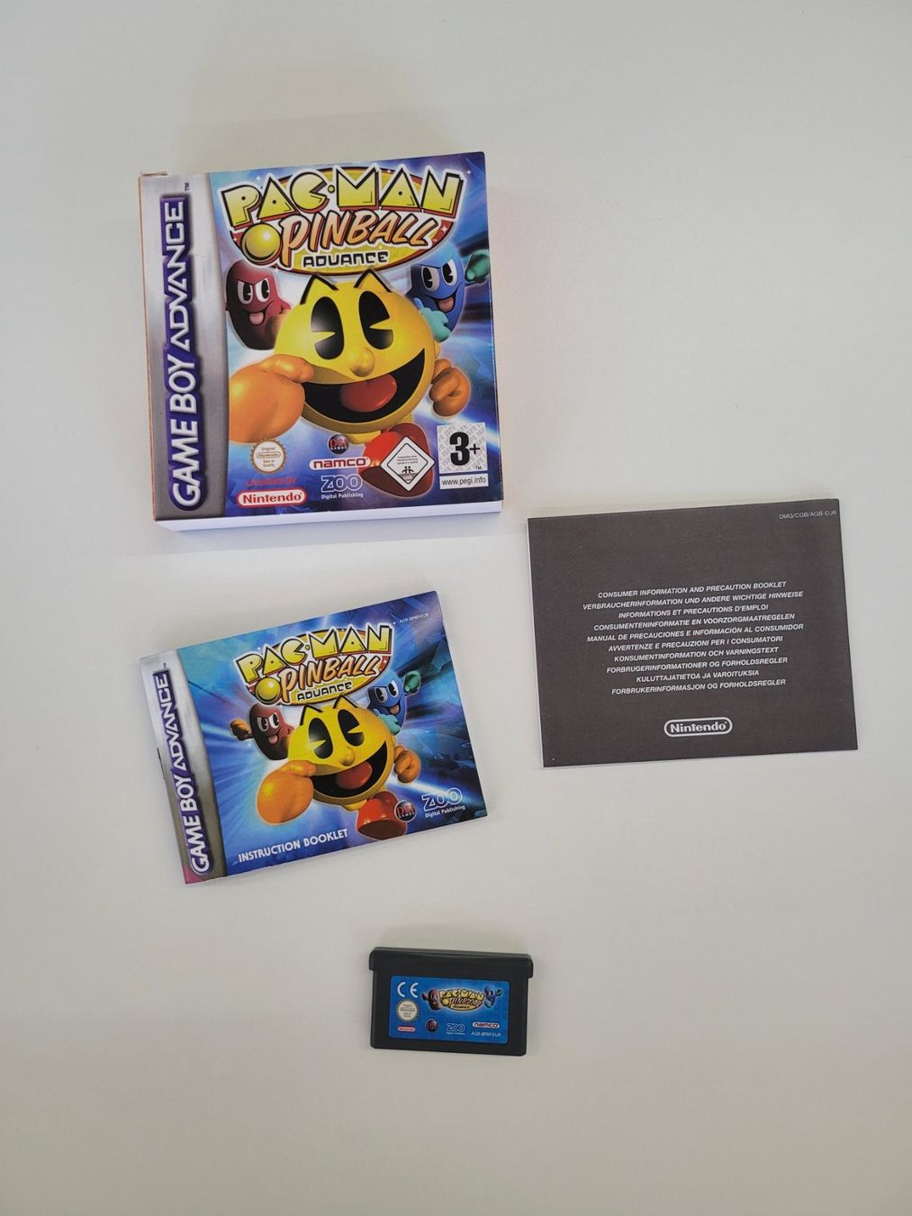 Giochi: Pac Man Pinball Advance (GBA) – Usato da Uezwil venduto da -Retrogames- 1
