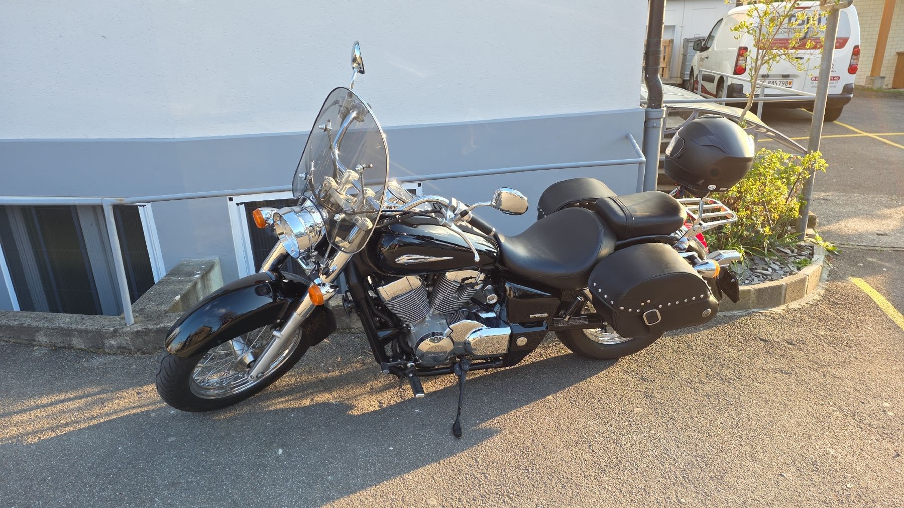Toutes les pièces détachées moto: Frontscheibe Honda VT750 Shadow – D'occasion à Langenthal par fab_9s7c