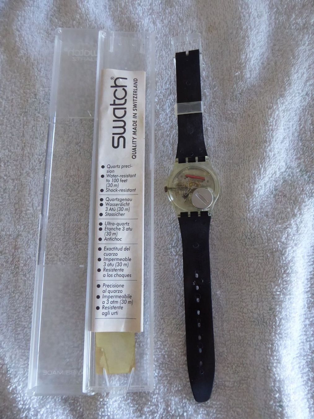 Swatch Uhren: SWATCH, JEFFERSON aus der Kollektion 1992 – Gebraucht aus Baar von Zugi2 1