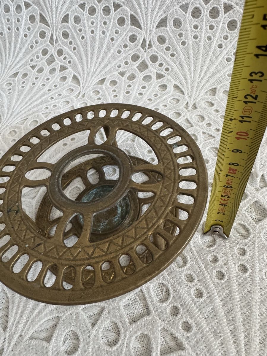 Piatti: Vintage Messing  Stövchen Teewärmer 16cm  – Usato da Frenkendorf venduto da Only1 5