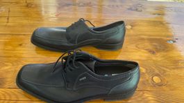 Fretz Men Gore-Tex Lederschuhe Gr. 43 Schwarz
