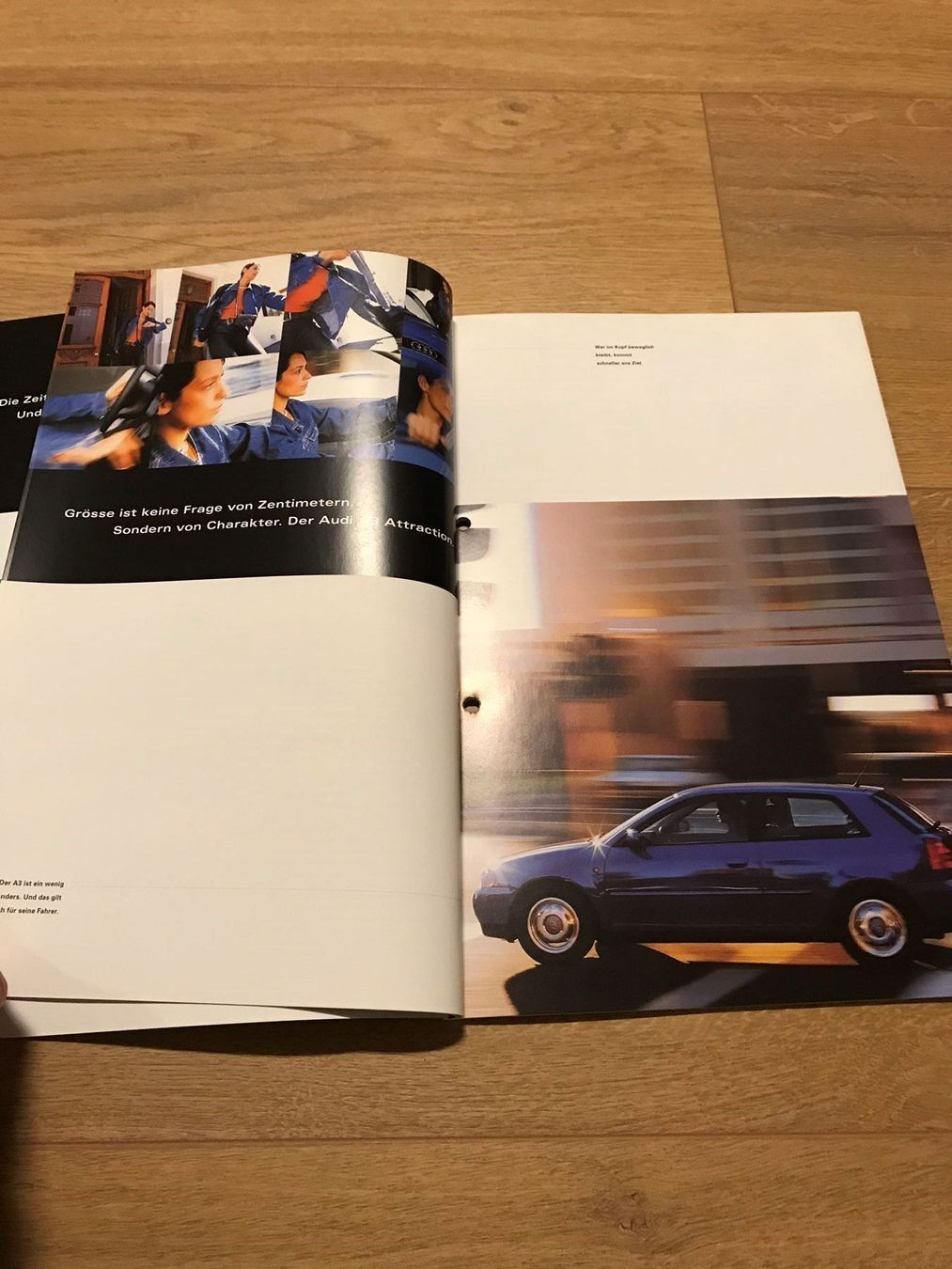 Audi Dokumente: Audi A3 Prospekt 1997 oder 2000 – Gebraucht aus Freienstein von Golfbueb 3
