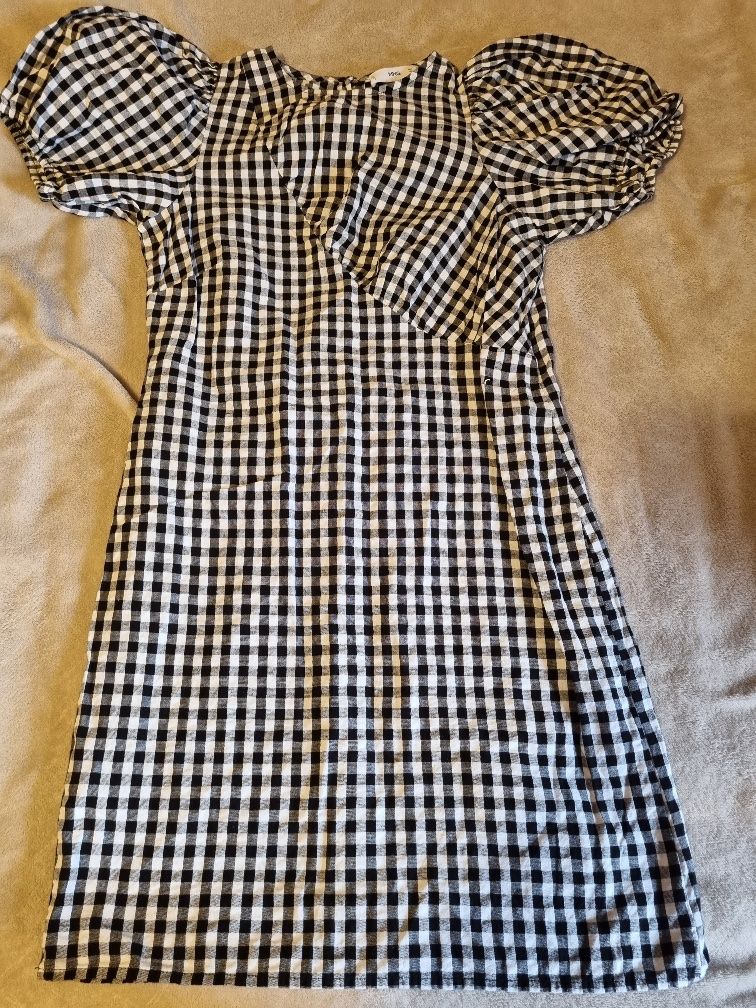 Vestiti: Robe à carreaux Mango, taille S – Usato da Riddes venduto da pierre-a-facettes