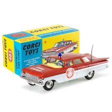 Corgi Toys Modellini d'auto: CHEVROLET IMPALA FIRE CHIEF 1:50 CORGI – Nuovo e nell'imballaggio originale da Suhr venduto da Moebelsiralfred 1