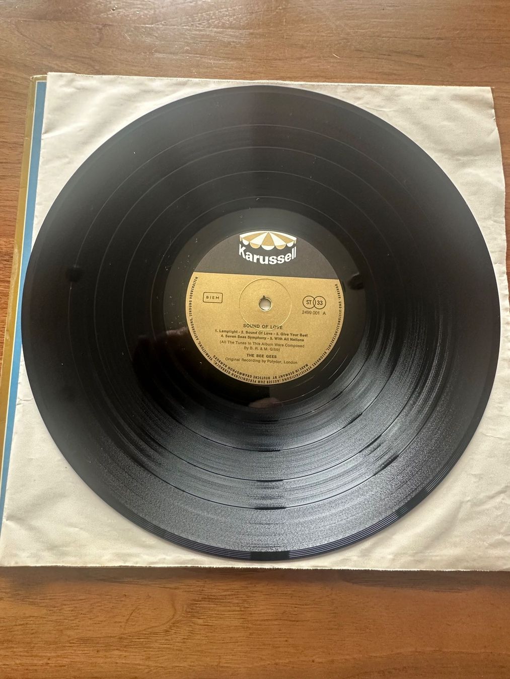Dischi in vinile: 4 LP: Bee Gees und 1 LP Robin Gibb – Usato da Amriswil venduto da Valk1 7