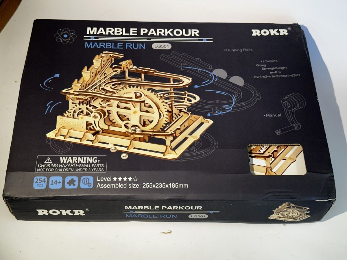 ROKR Murmelbahn Marble Run LG501 Holz 3D Puzzle Bausatz (Defekt) in ...