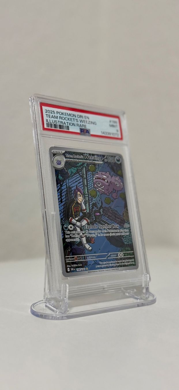 Karten: Team Rocket's Weezing IR in PSA 9 – Gebraucht aus Kleinlützel von Slab_Village
