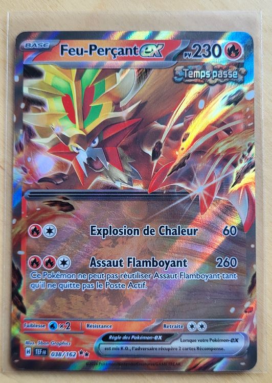Pokémon Temporal Forces - Gouging Fire EX 204/162 ( EN ) (Neu (gemäss
