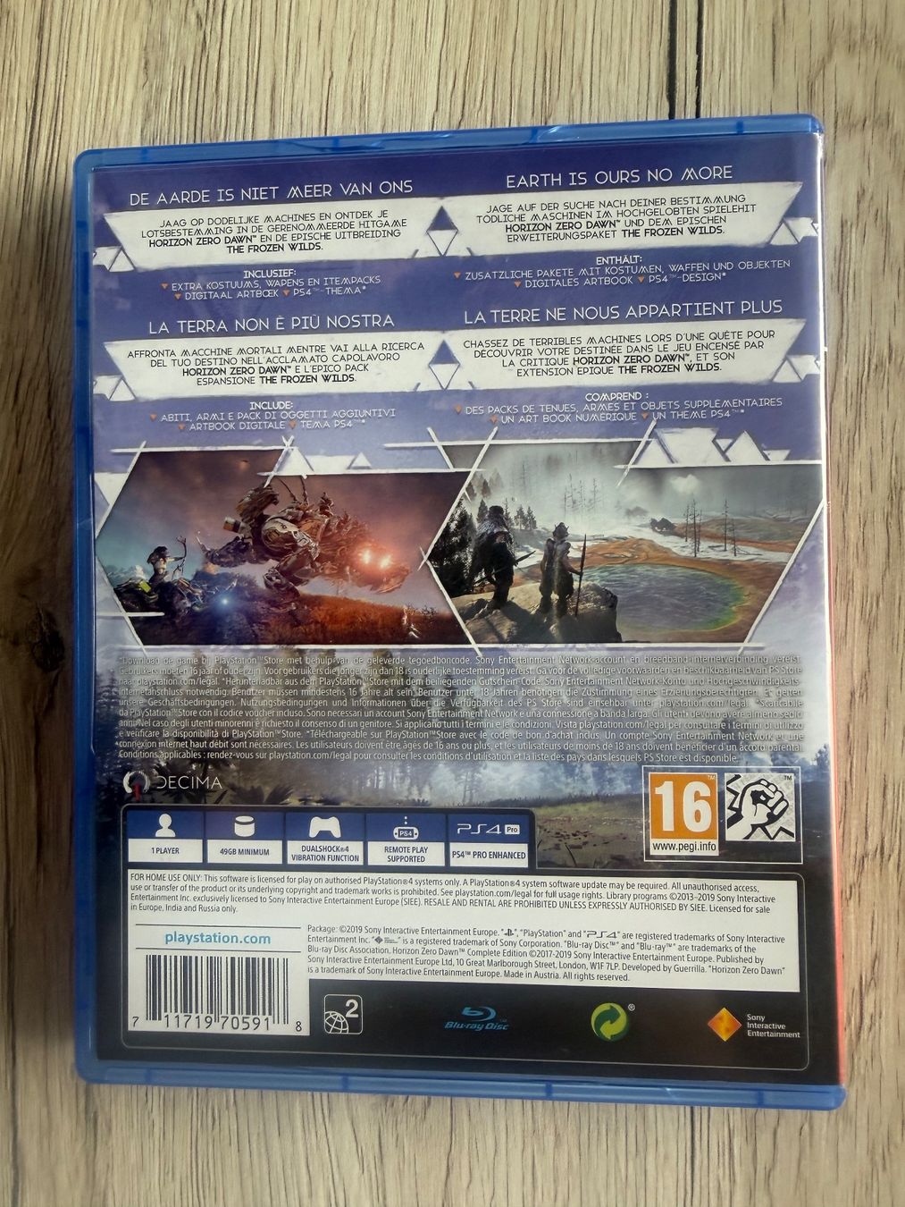 Sony Giochi: PS4 Horizon Zero Dawn Complete Edition – Usato da Marly venduto da may_j75b 1