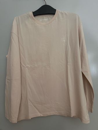Herren Langarmshirt Jack & Jones beige Grösse S