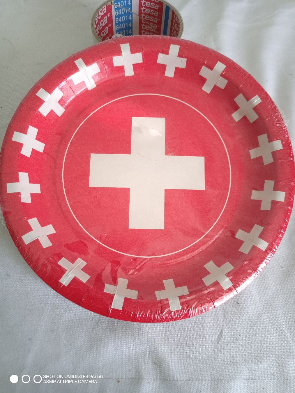 Piatti: Schweizer Teller Einwegteller Party Deko Schweiz Neu! – Nuovo e nell'imballaggio originale da Aarwangen venduto da to-hirschi