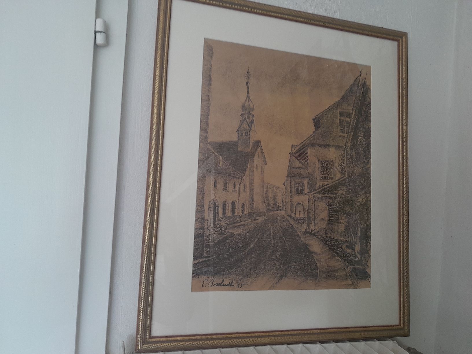 Grafica & Litografie: E. Bosshardt Schweizer Maler 1935 – Usato da Rossrüti venduto da Hansi778 4