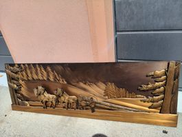 Tableau en bronze
