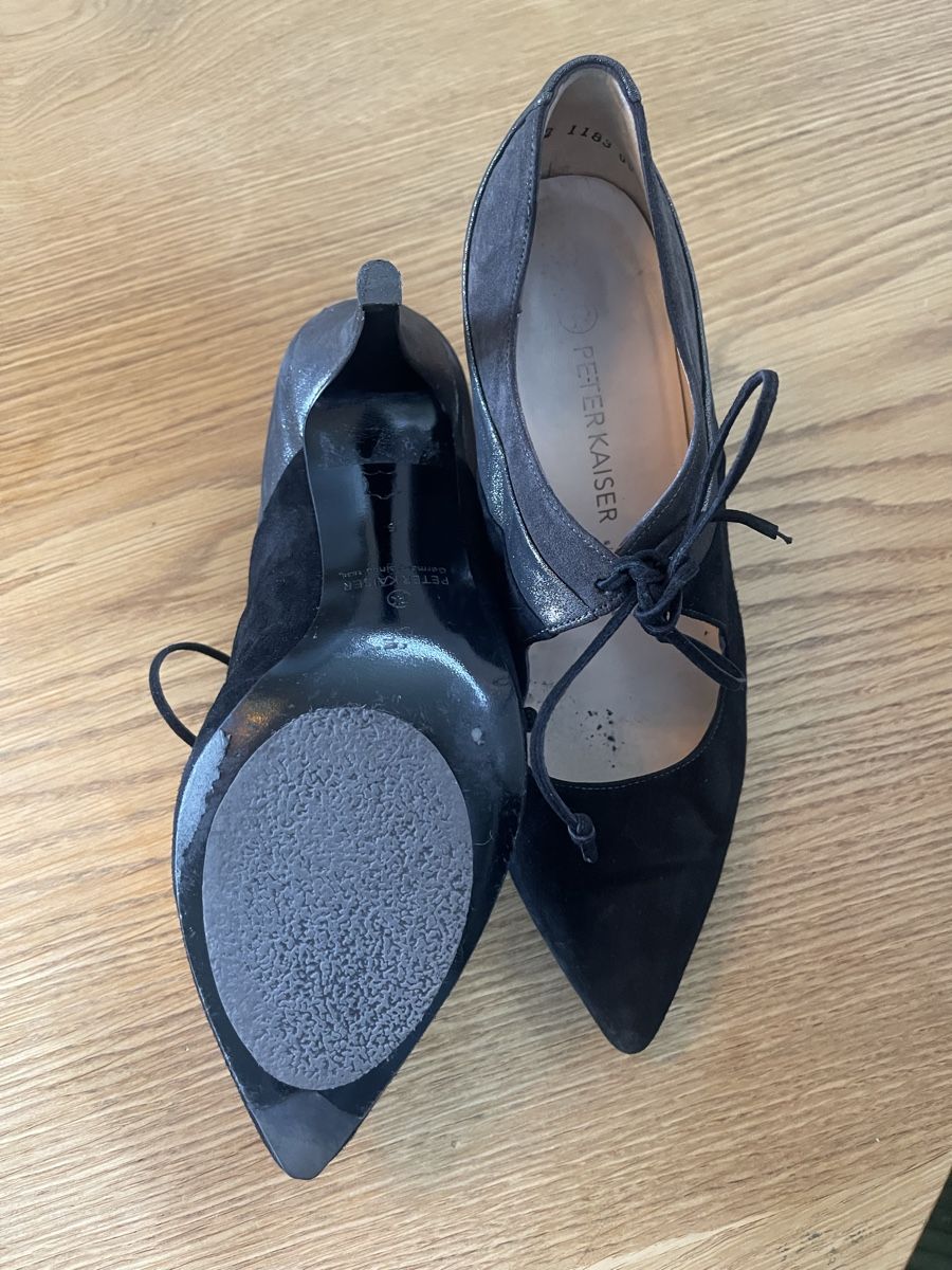 Kaiser Scarpe da donna: Pumps, Schwarz-Silber von Peter Kaiser – Usato da Maur venduto da Bluesan 2