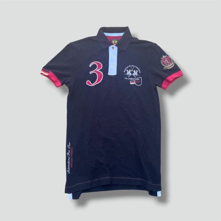La Martina Germany No3 vintage poloshirt streetwear