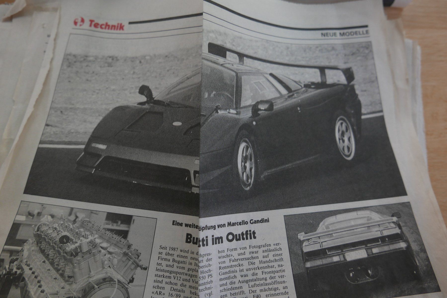Riviste & Magazine: Automobil-Zeitschriften - Ausschnitte – Usato da Rotkreuz venduto da nigal 4