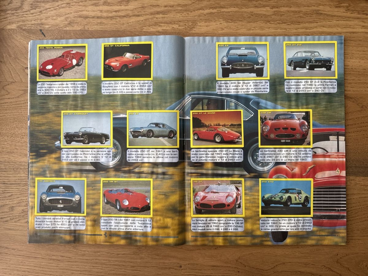 Panini Album: Ferrari Album Panini – Usato da Biel Bienne venduto da Fgregorio 3