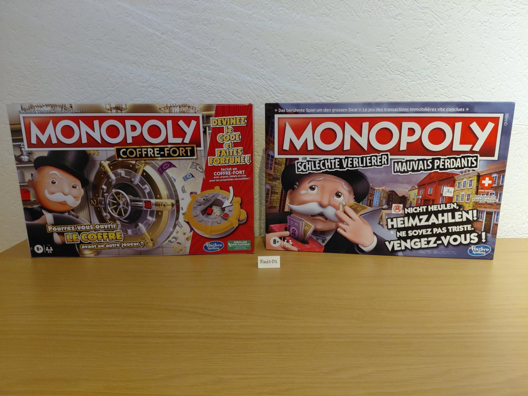 Giochi: 2 Jeux Monopoly. Neufs – Nuovo (secondo la descrizione) da La Chaux-de-Fonds venduto da Ried2-D2
