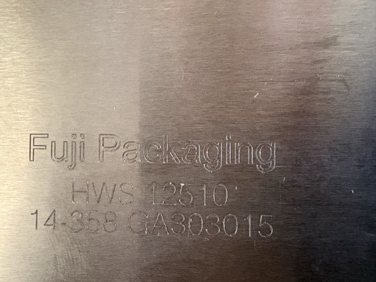 Fuji Altro per industria metallurgica: Trennmesser Fuji Horizontalbeutelmaschine – Nuovo (secondo la descrizione) da Rüschegg Heubach venduto da gasser901 1