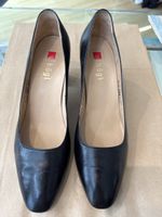 Högl Schuhe, Echt Leder, Schwarz, Absatz 7.5 cm, Grösse 6.5