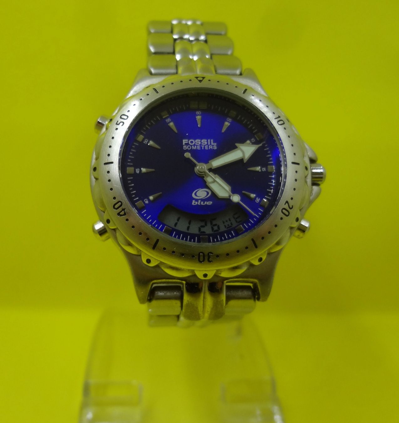 Fossil Orologi: Fossil Blue mit allarm AM-3244 – Usato da Thun venduto da Fra130 2