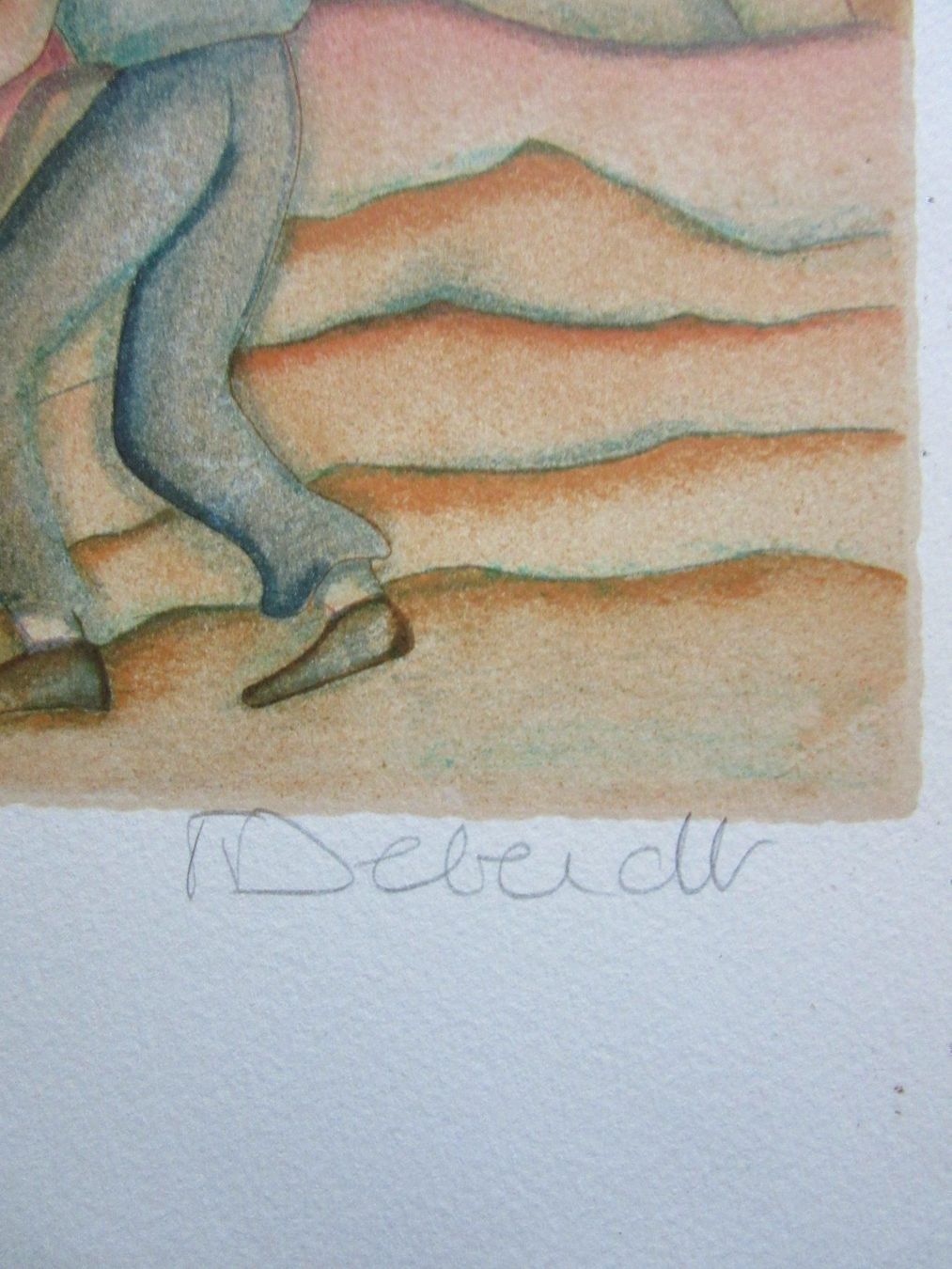 Grafica & Litografie: FRANCOISE DEBARDT LITHOGRAPHIE – Usato da Gersau venduto da grafik-kunst 3