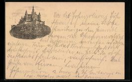 Vorläufer-AK Ganzsache PP6F74 /04: Burg