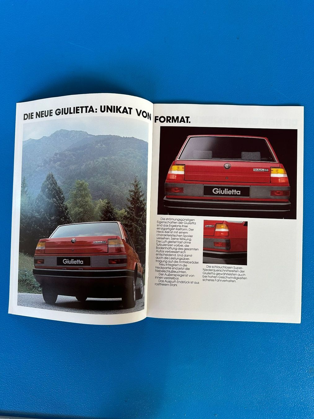 Alfa Romeo Dokumente: Prospekt  Alfa  Giulietta – Gebraucht aus Boswil von pavo1 2