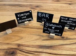 Tafeln mit Kreidestift
