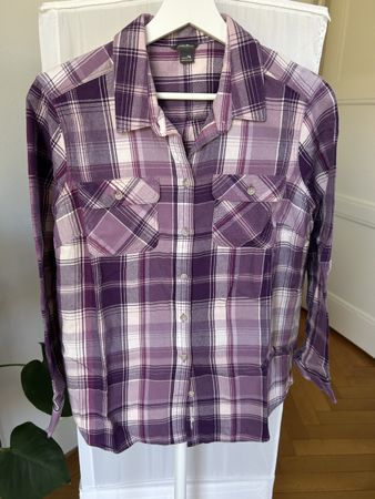 Chemise flannel Eddie Bauer violet
