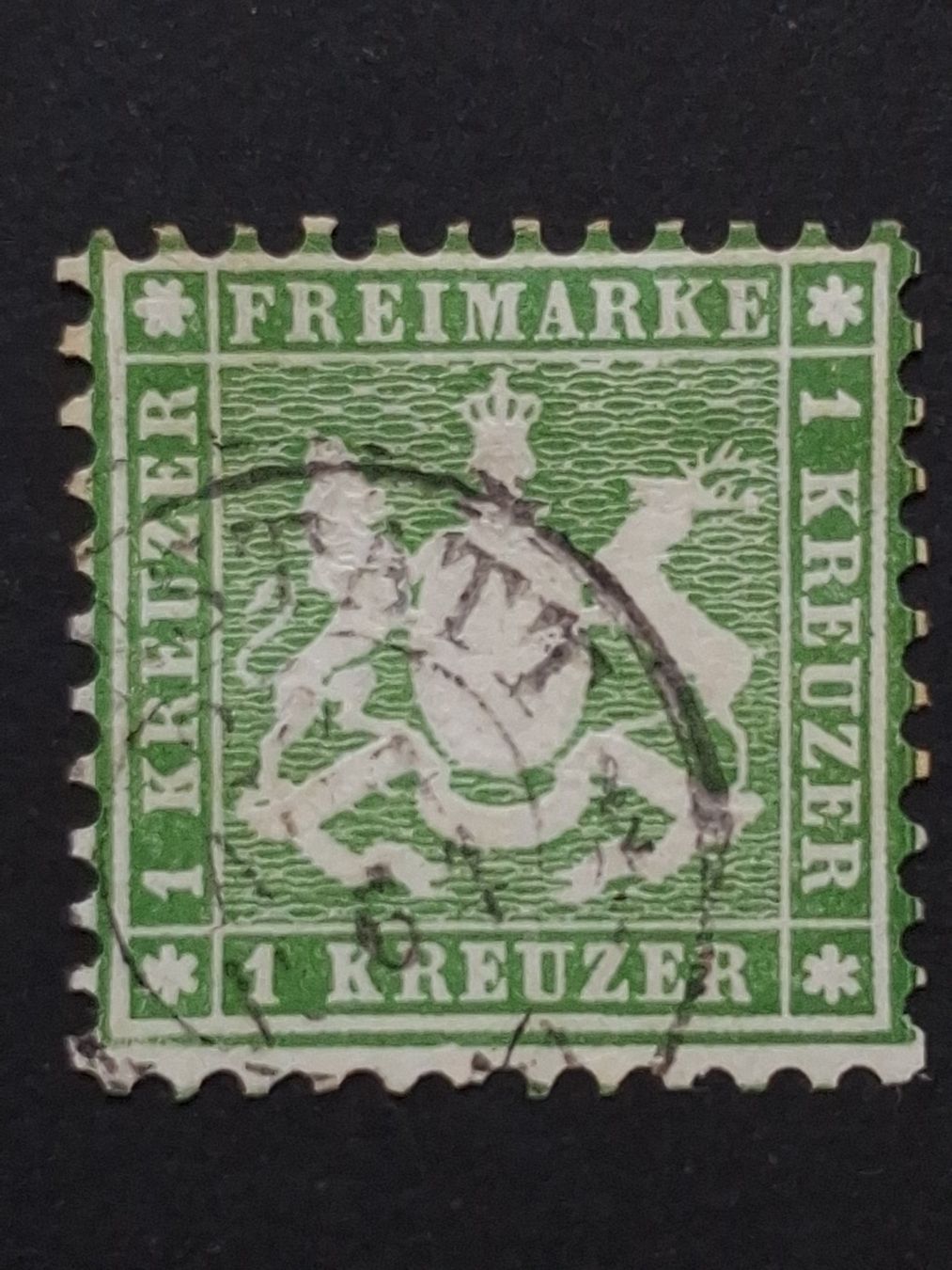 Tutti i francobolli: A.D Württemberg Mi-Nr.25 a gestempelt – Usato da Kriens venduto da Nidfeld45 1