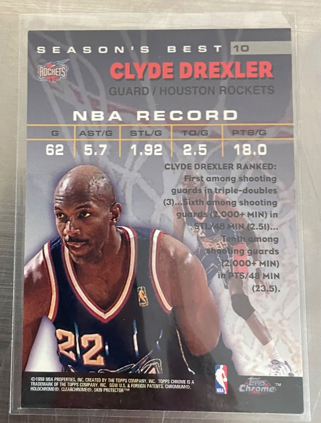 Nba Carte collezionabili: NBA Clyde Drexler Shooting Stars Card – Nuovo (secondo la descrizione) da Muttenz venduto da joba23 1