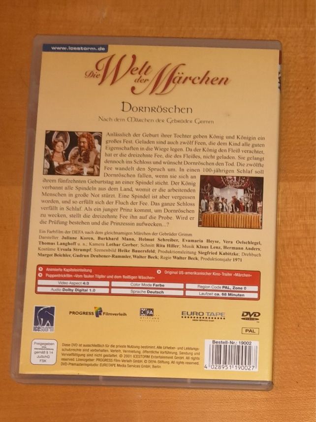 Tutti i DVDs: Märchen DVD - Dornrösschen ! – Usato da Steffisburg venduto da FutureOne 1