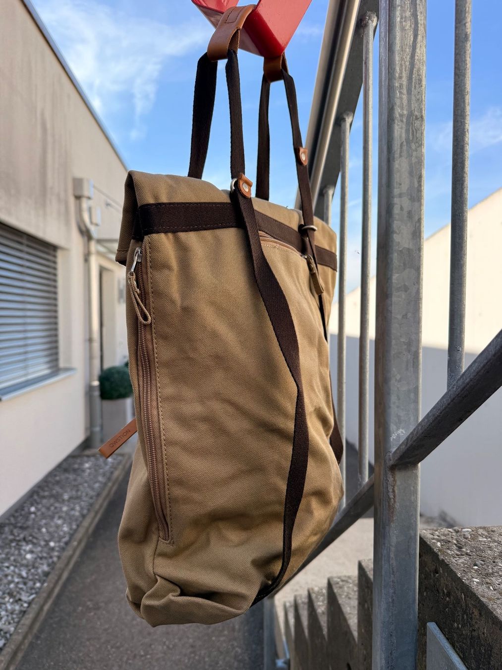 Sacs: Stofftasche QWSTION camel – D'occasion à Mettmenstetten par chris2220 1