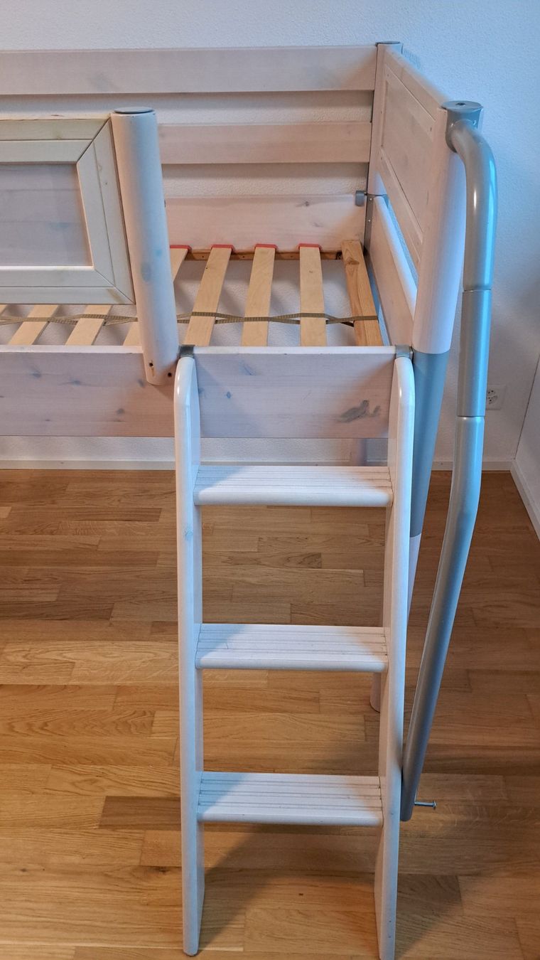 Flexa Letti: Halb-Hochbett Flexa / Kiefer weiss – Usato da Luzern venduto da Salemanlu 2