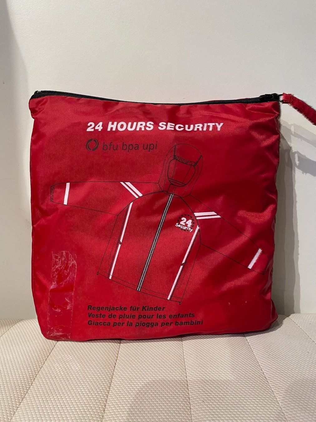 Giacche & Cappotti: KINDER REGENJACKE 24H. SECURITY 7-9JAHRE – Nuovo e nell'imballaggio originale da Zürich venduto da LIQUIDATOR.CP 3