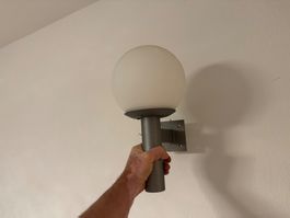 Runde Aussenlampe Lieferung gratis