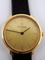 Vintage Eterna Damenuhr, Quartz, vergoldet