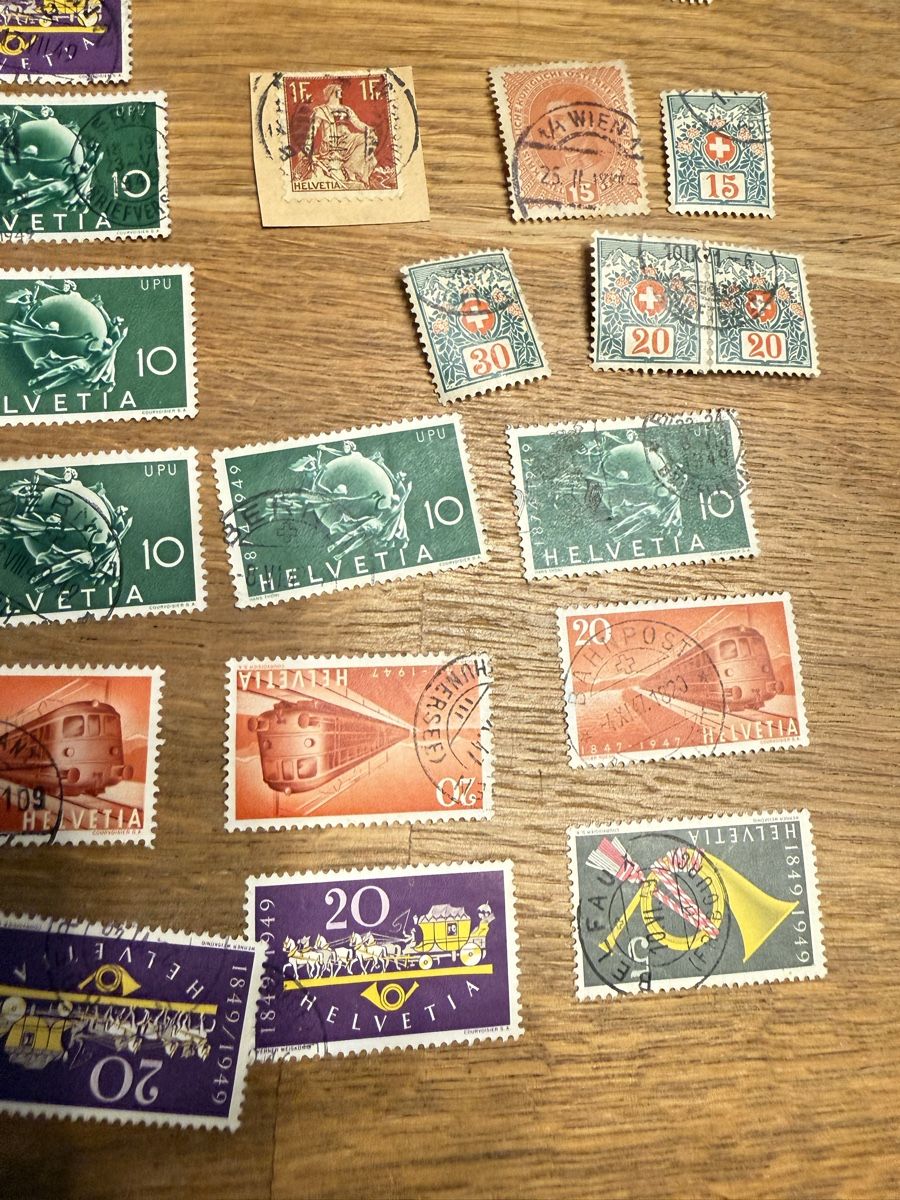Tutti i francobolli: Briefmarken Konvolut Schweiz Briefmarkensammlung – Usato da Goldach venduto da Donpancho 2