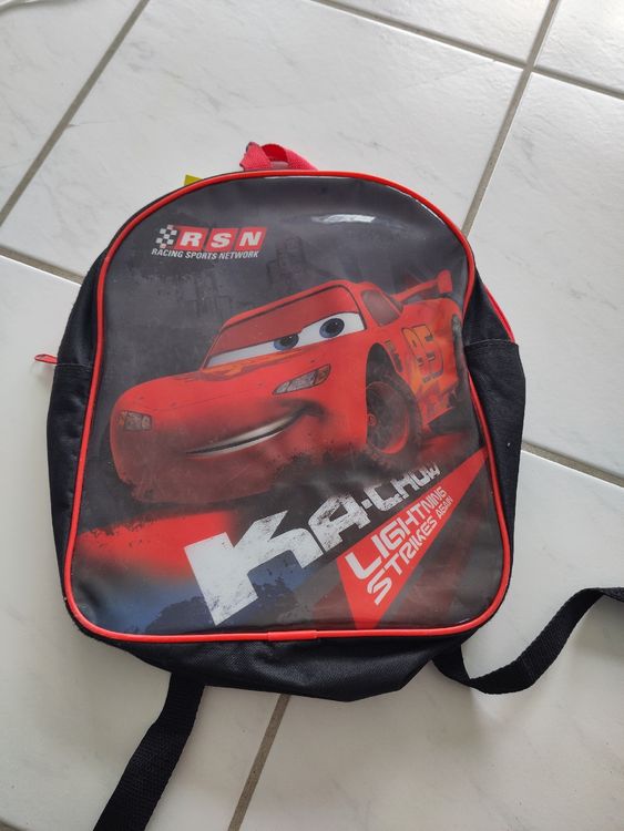Cars Lightning McQueen Rucksack Kindergartentasche (Gebraucht) in ...