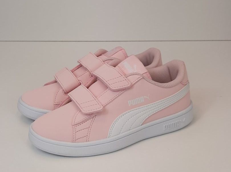 Puma Schuhe für Jungen: PUMA Kinder Sneaker rosa weiss Klett Gr. 32 – Neu und originalverpackt aus Seuzach von VT-Collections1 3