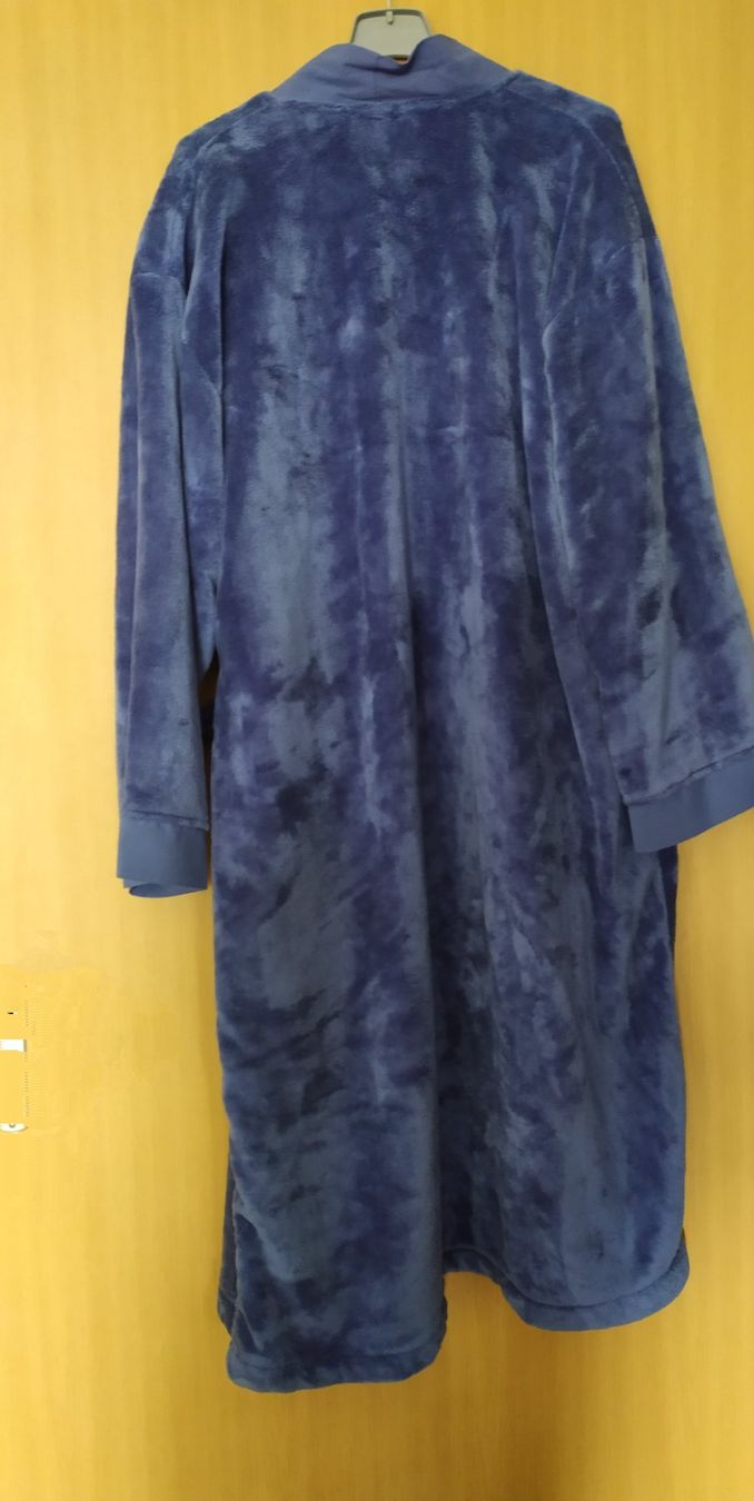 Bademäntel: Peignoir taille unique, bleu, Polyester – Neu (gemäss Beschreibung) aus Chezard St-Martin von Clocovale 1